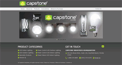 Desktop Screenshot of capstoneindustries.com